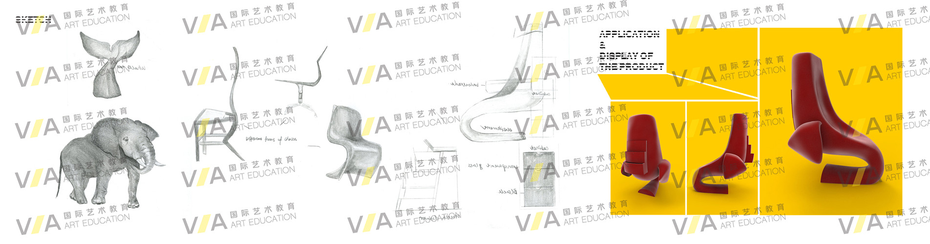 服裝設計專業藝術生留學作品集案例